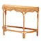 Bali & Pari Wakana Modern Bohemian Natural Brown Rattan Console Table 241-13399-ZORO - alternate 1